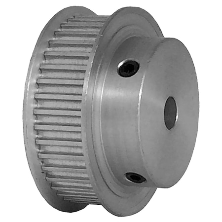 B&B Manufacturing 40-3M09-6FA3, Timing Pulley, Aluminum, Clear Anodized,  40-3M09-6FA3